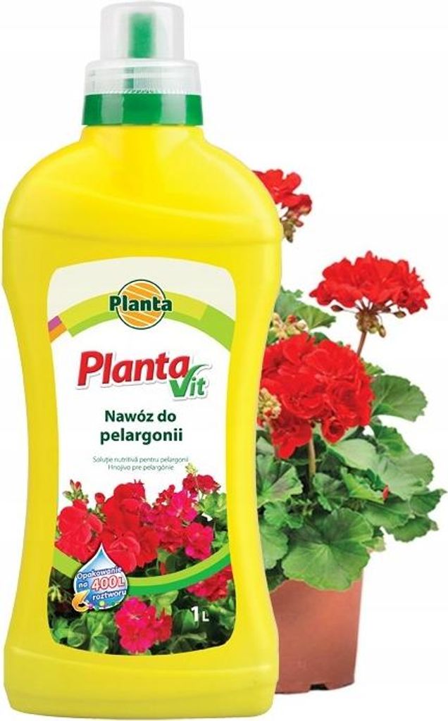 Flüssiger Mineraldünger für Geranien 1l Produktbild 