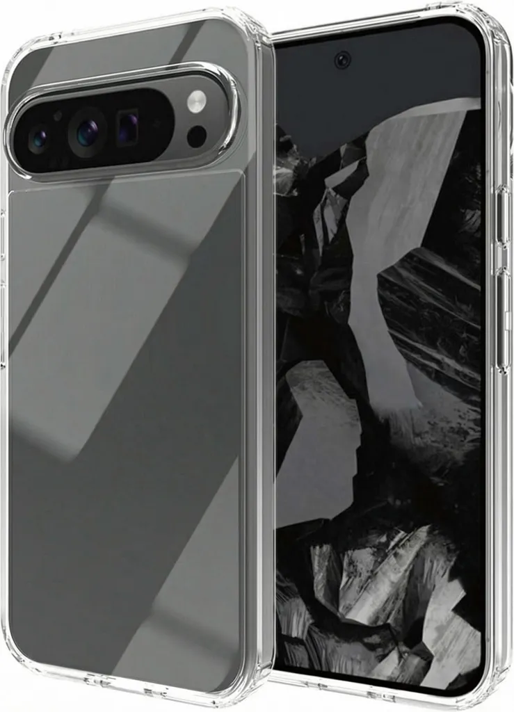 Custodia Accezz Xtreme Impact per Google Pixel 9 Pro XL - Trasparente
