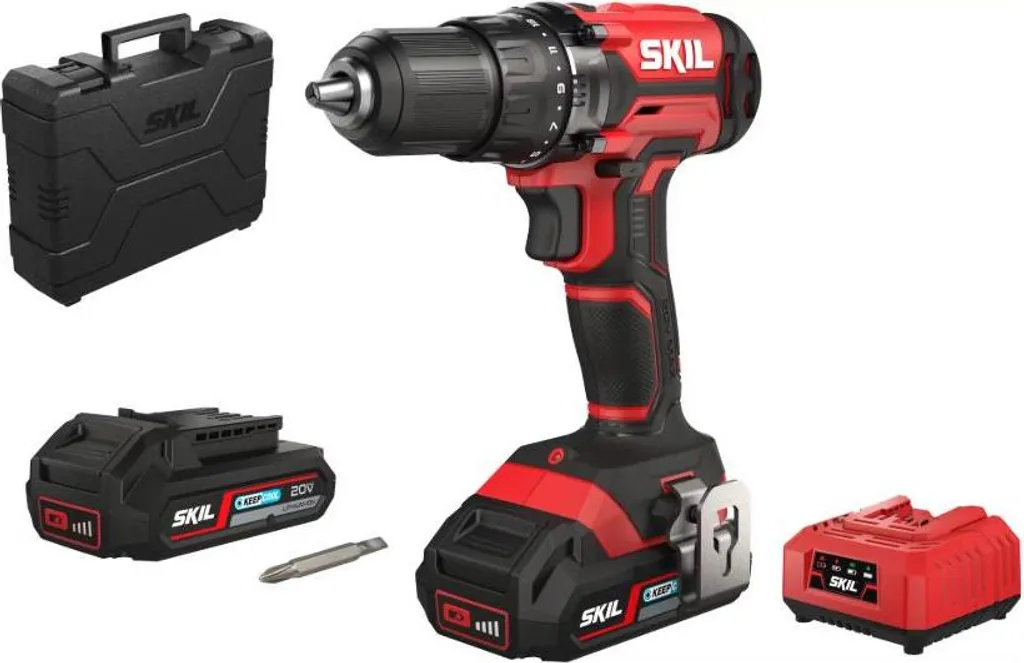 Perceuse visseuse SKIL DD1E3008HB 20V : finissez vos travaux sans panne