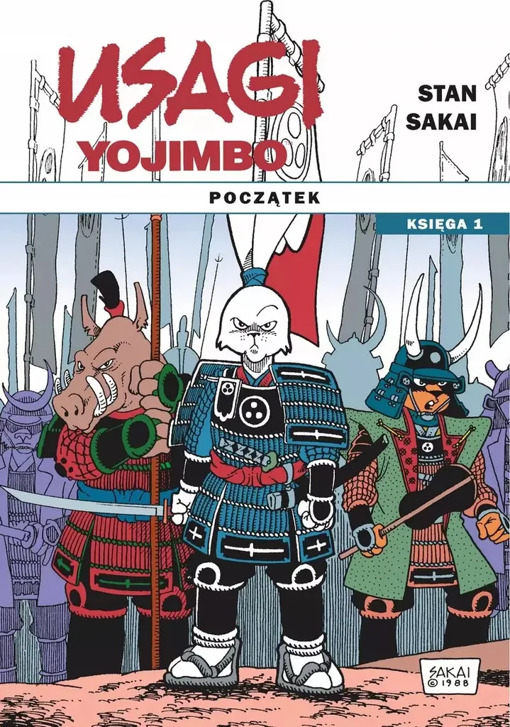 Bande Dessinée Usagi Yojimbo Volume 1 : Roman Graphique de Stan Sakai
