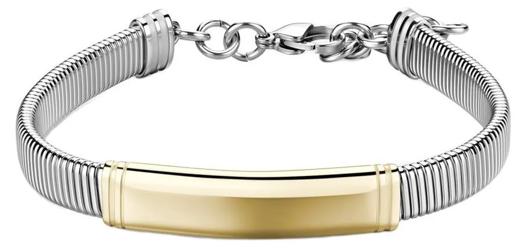 Bracelet acier bicolore pour homme Riptide BTD058 idéal cadeau chic
