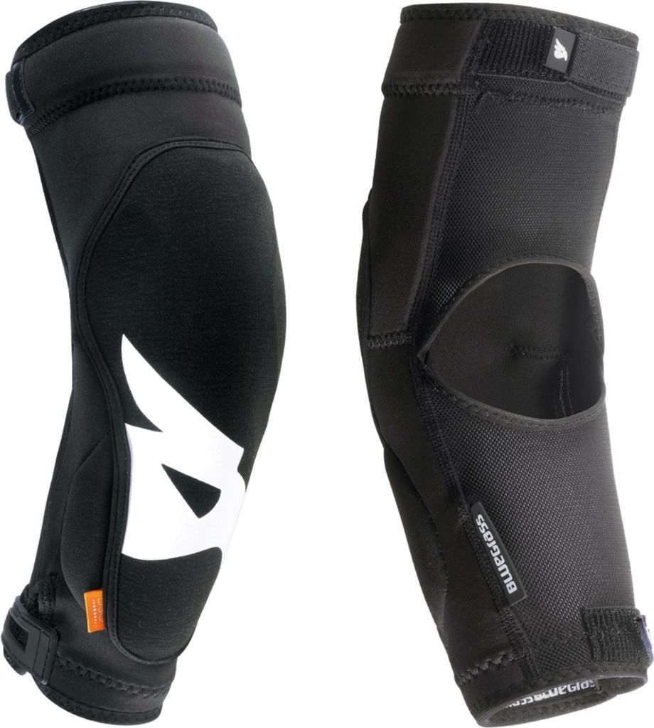 Bluegrass Unisex Ellenbogenschoner Solid D3O, Schwarz, S