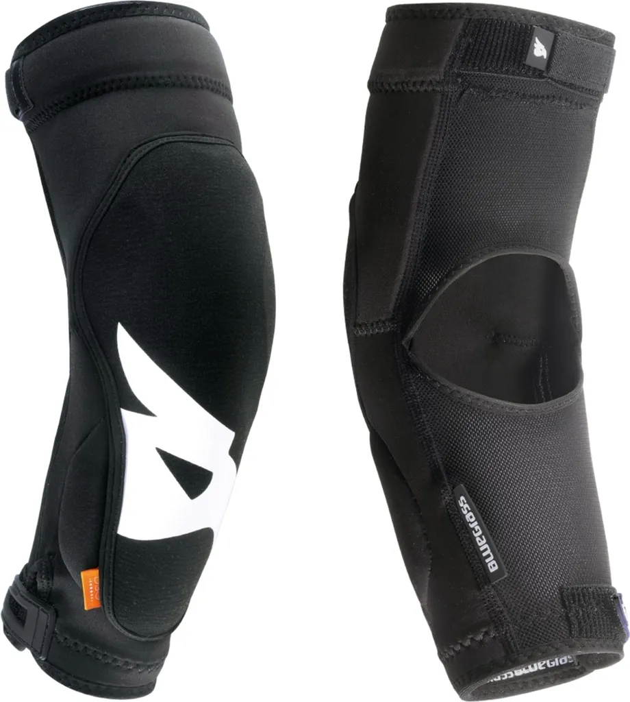 Coudières Enduro Bluegrass Solid D3O Noires Taille M pour Cyclisme