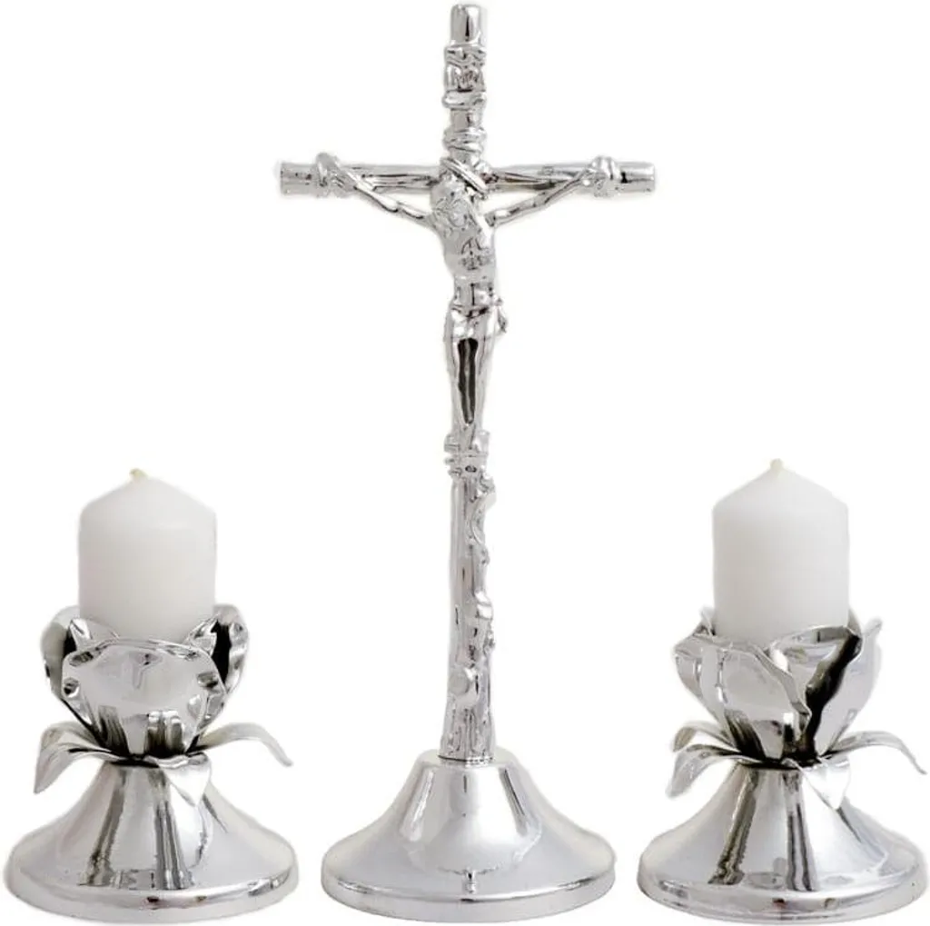 Set de Chant de Noël Rose en Fleur 21 cm - Décoration Festive Unique