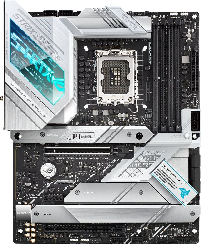 Asus Rog Strix Z690-A Gaming Wifi D4 Lga 1700 Zdjęcie produktu 12