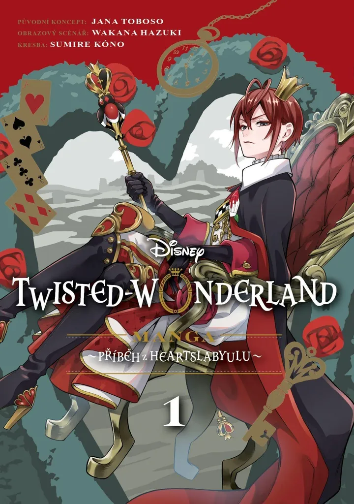 Twisted Wonderland Vol 1 Retrouvez enfin l'histoire de Heartslabyul en BD