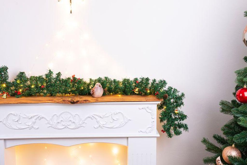 MagicHome vánoční girlanda, 50x LED, teplá bílá, 3xAA, 8 Obrázek produktu 
