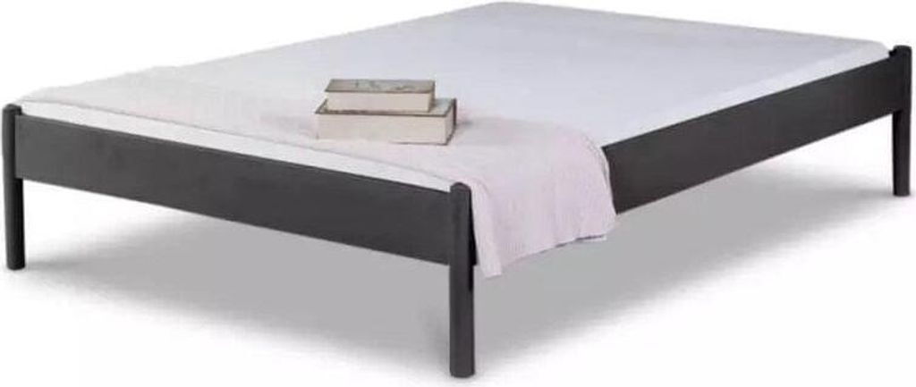 Metallbett Alice – 200 x 210 cm / dunkelgrau
