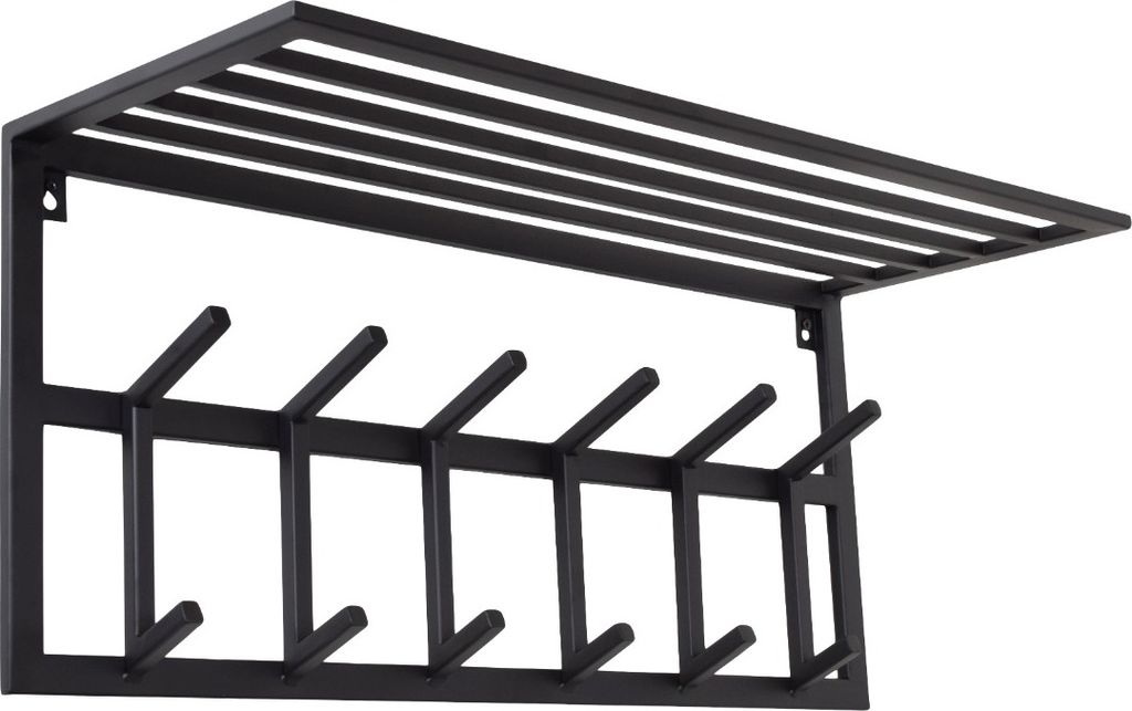 LOFT42 Garderobenständer Jaimy – Schwarz – Metall – 6 Produktbild 