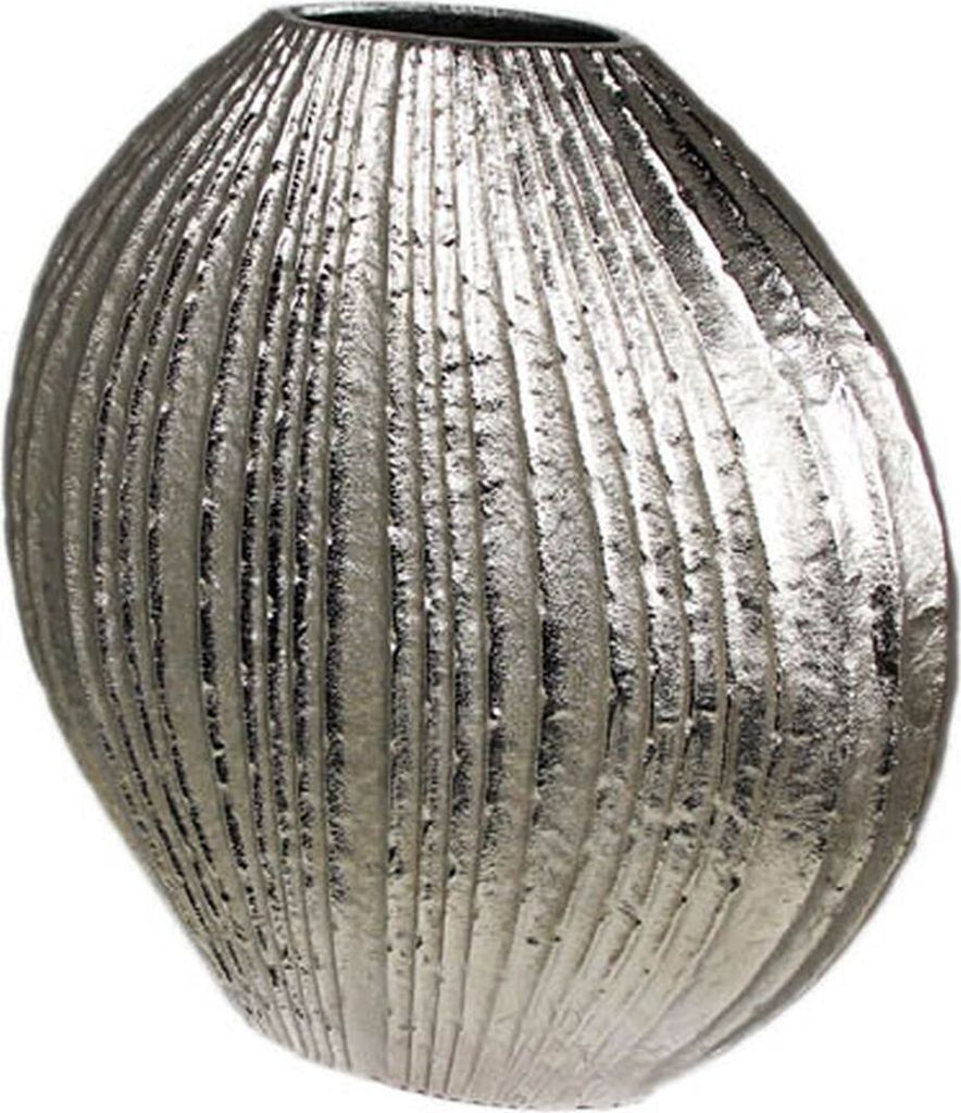 Kaheku Dekovase Morino vernickelt 39x10x, H= 37 cm 519018093
