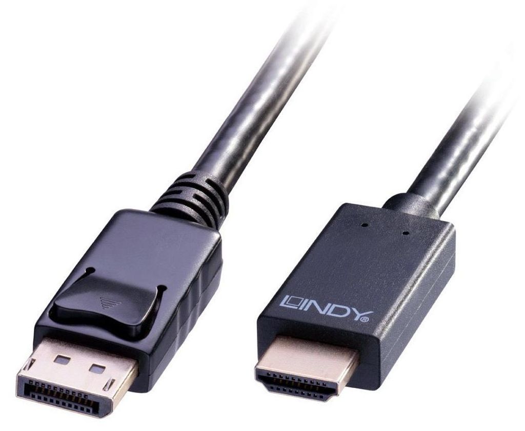 LINDY DisplayPort an HDMI Kabel 4K30 (DP: passiv) 3m Produktbild 