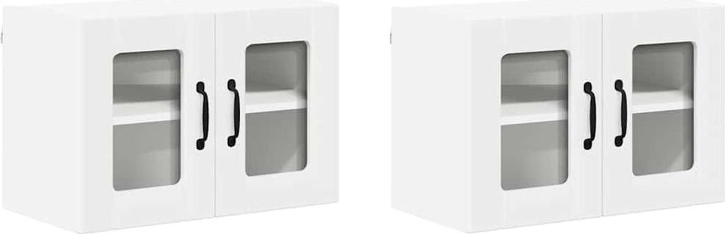 Geschirrspülerfront Lucca 2 pcs Weiß 60 x 31 x 40 cm