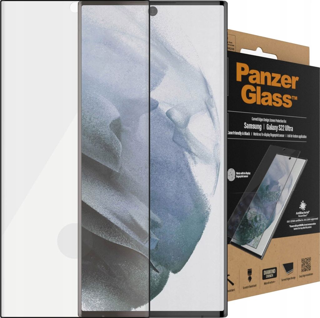 Szkło PanzerGlass E2E Microfracture antybakteryjne na Zdjęcie produktu 10