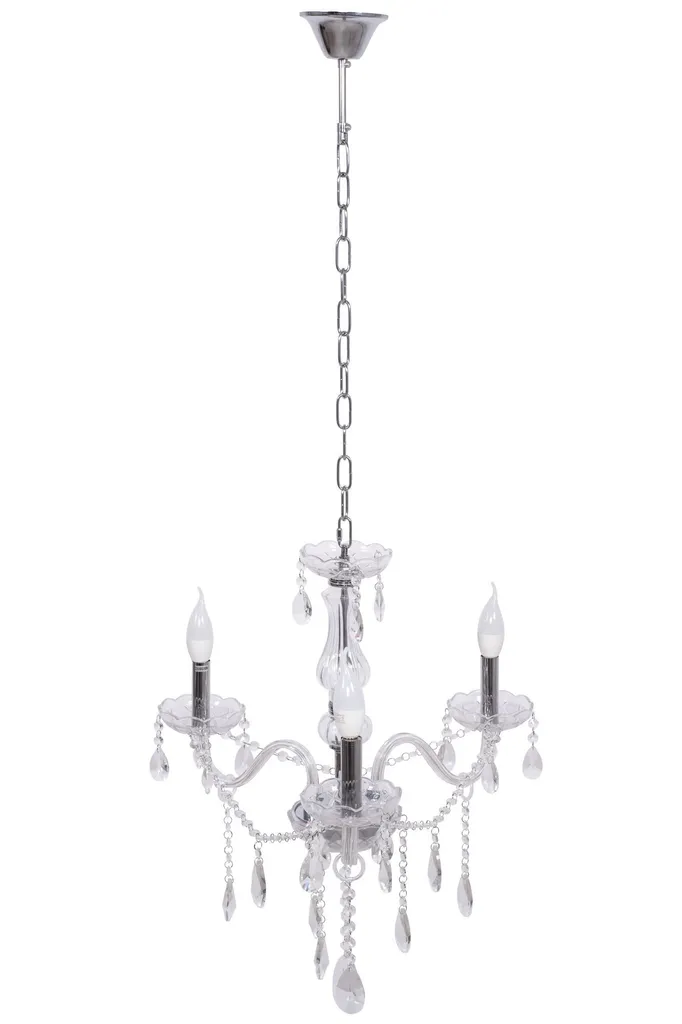 Luminaire Toolight 300752 3 Transparent - Suspension Design Moderne
