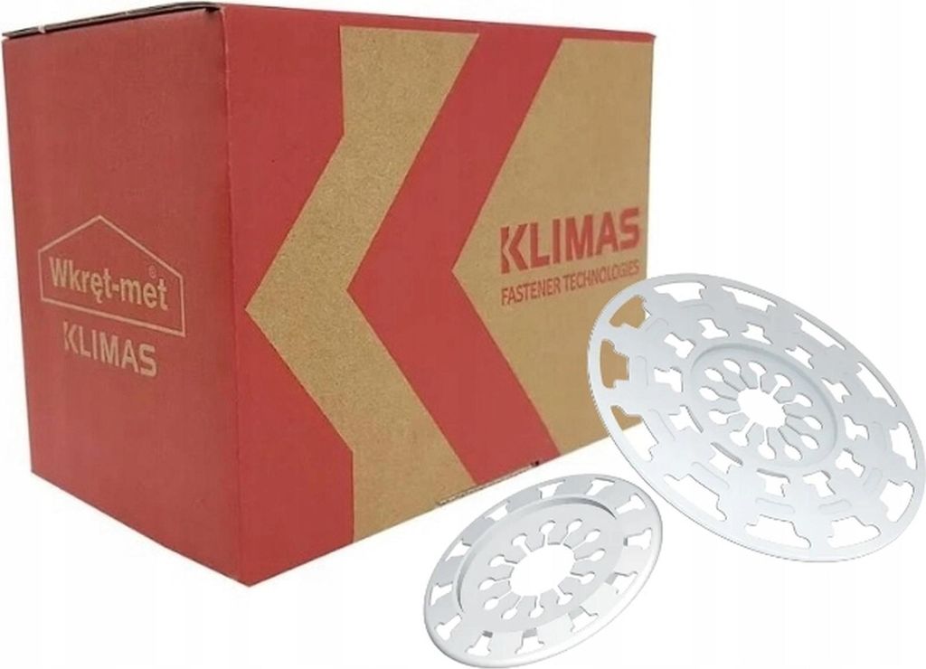 Klimas TDX-90 Dämmstoffscheibe Dämmstoffteller Dübelteller 90mm 100 Stk.