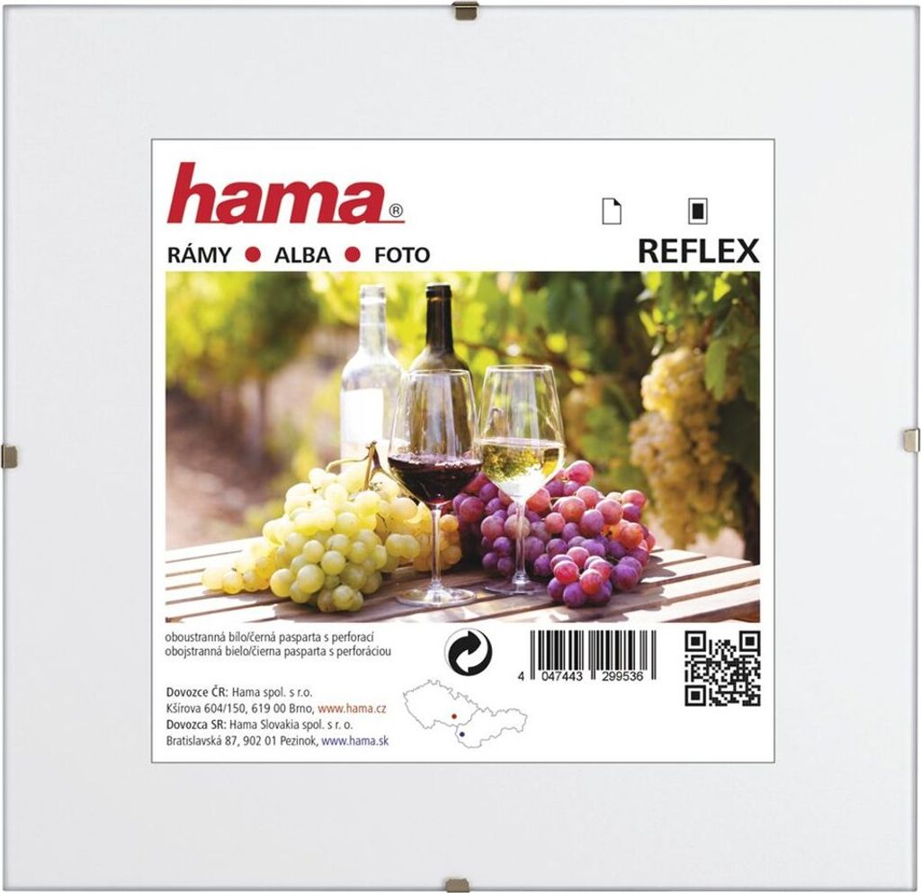 Hama clip-Fix, normální sklo, 30x30 cm Obrázek produktu 