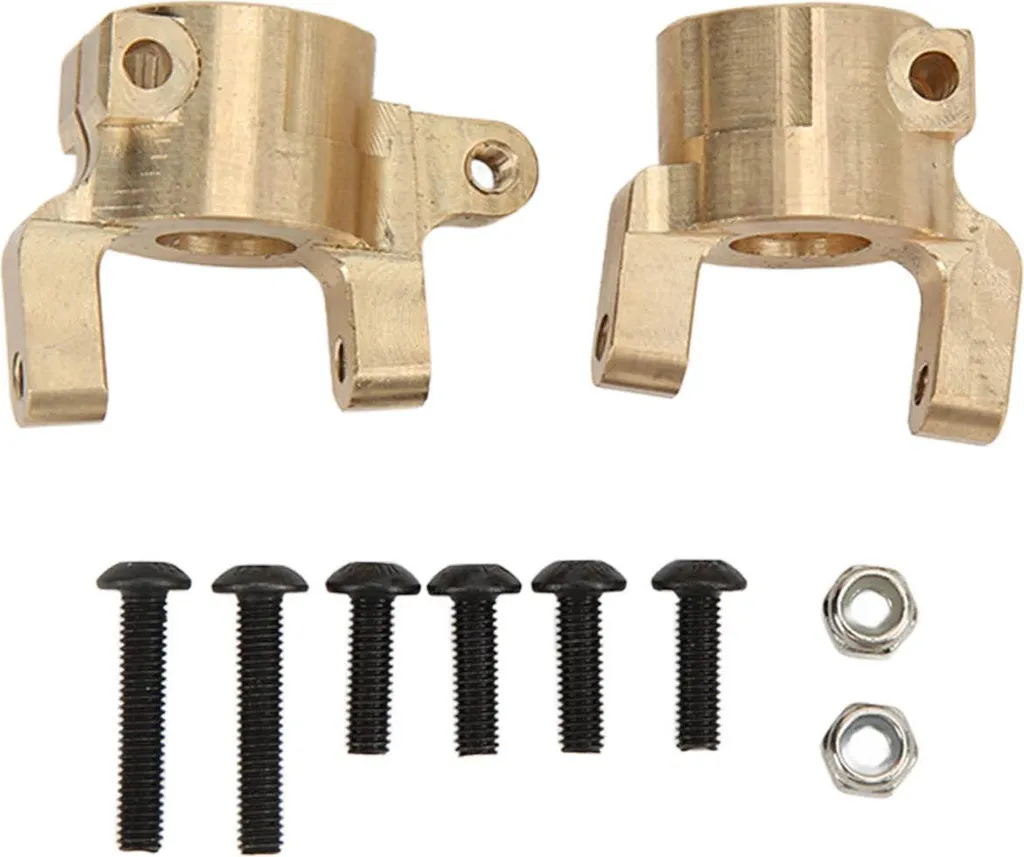 Support de Moyeu C en Laiton pour Axial SCX10 II 90046 90047 1/10 RC