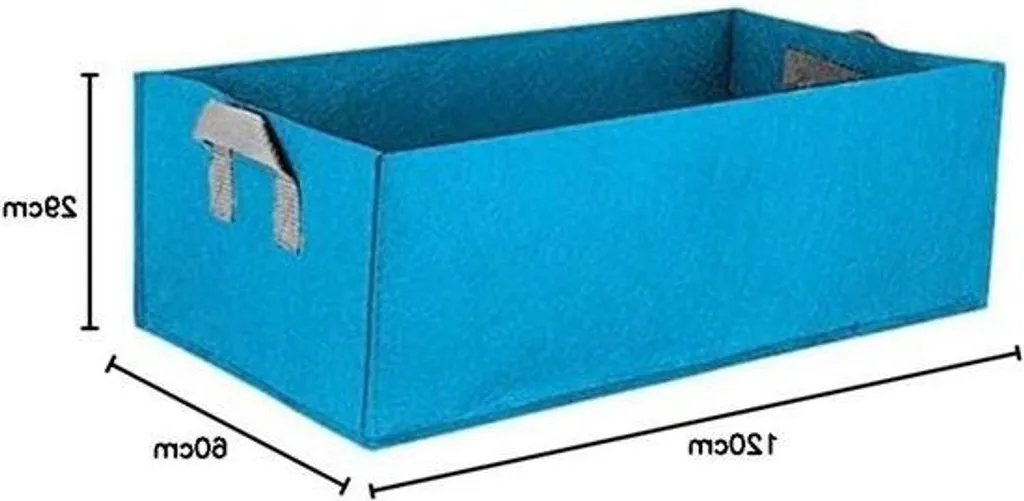 Sac de culture bleu pour légumes et fleurs en extérieur et intérieur