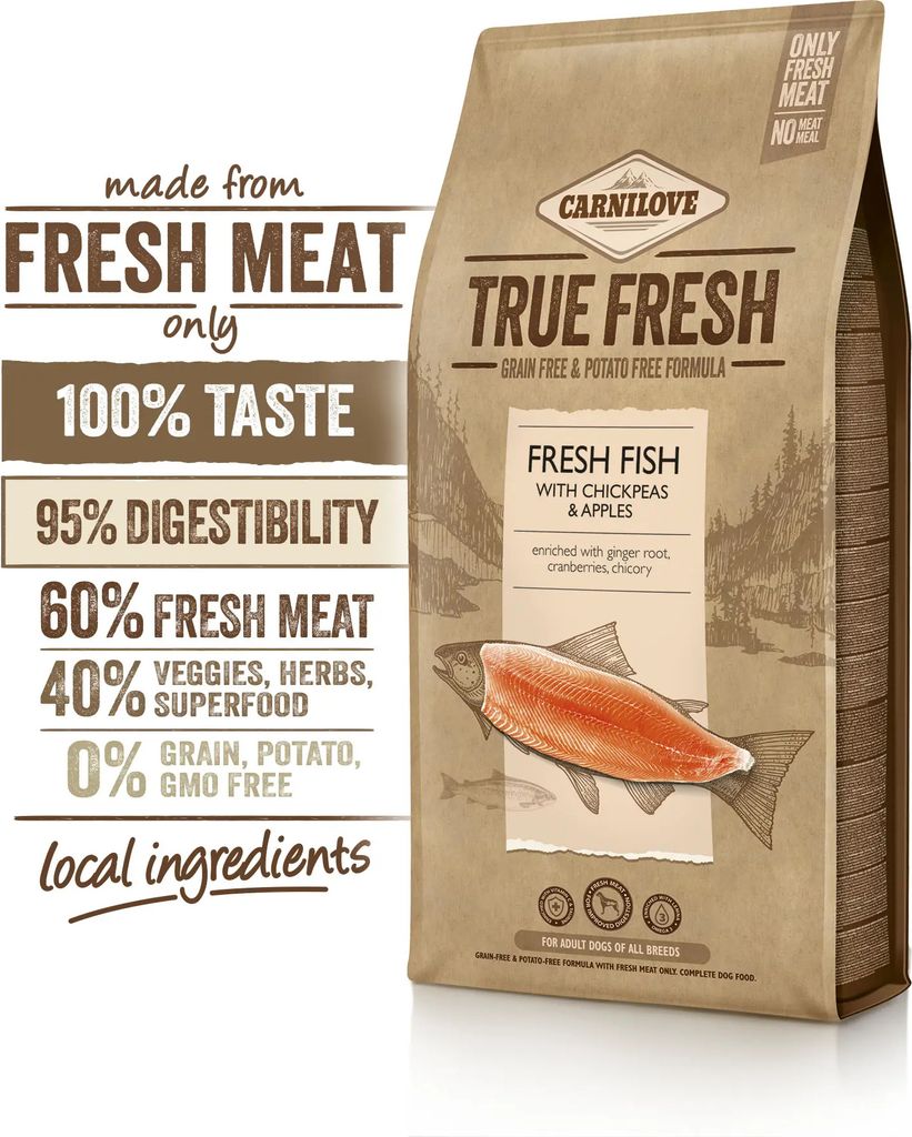 Carnilove Dog Adult True Fresh Fisch 11,4kg