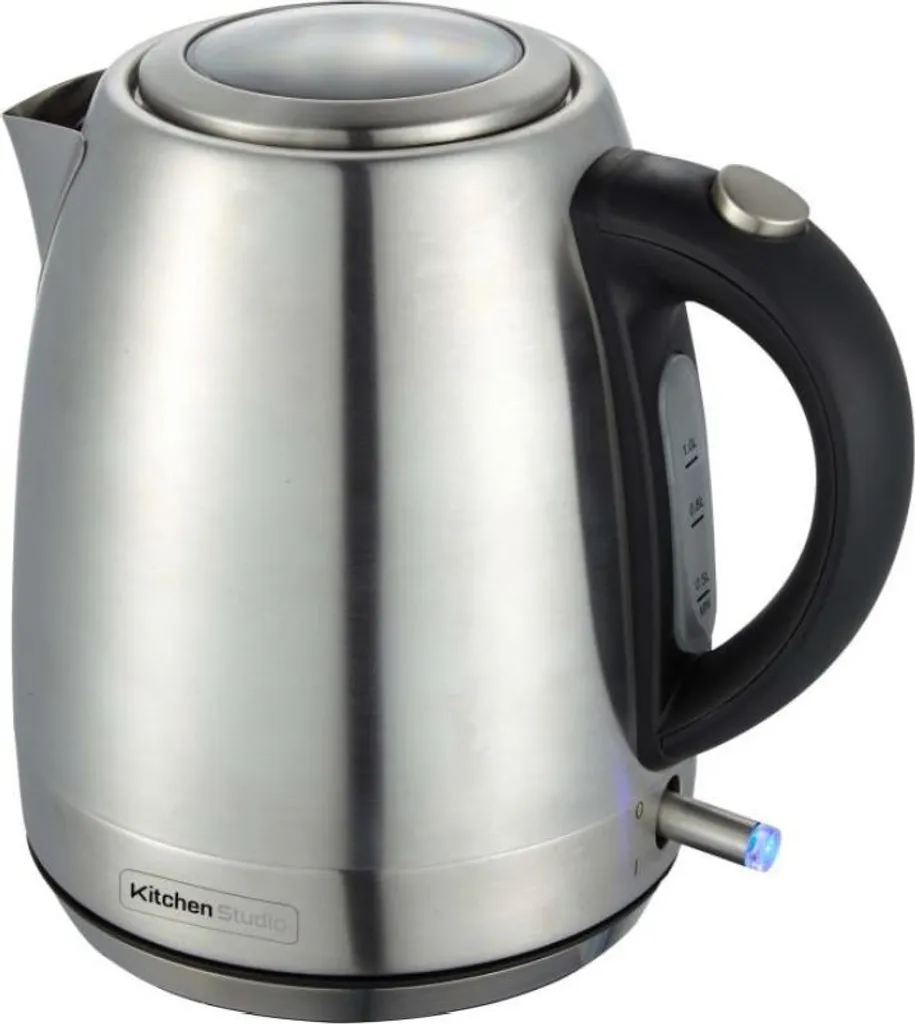 Bouilloire Inox 2000W 1,2L Kitchenchef - Théière Électrique Compacte