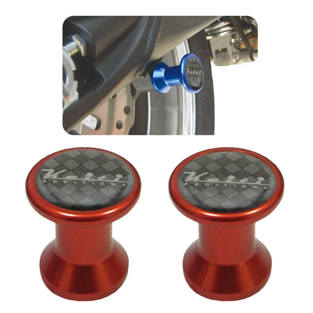 Bobine Cavalletto Moto M10 1,25 Rosse BB 100 - Protezione e Stile