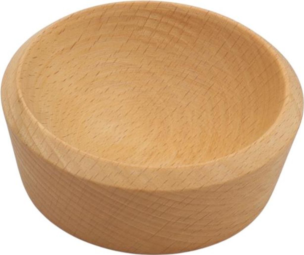 Schale aus Eichenholz, Durchmesser 8 cm Produktbild 