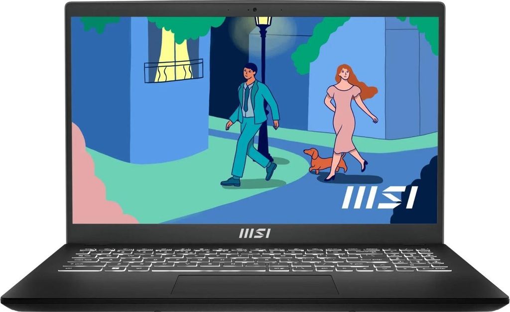 MSI Modern 15 15.6"/Ryzen5/16/512SSD/W11 Produktbild 