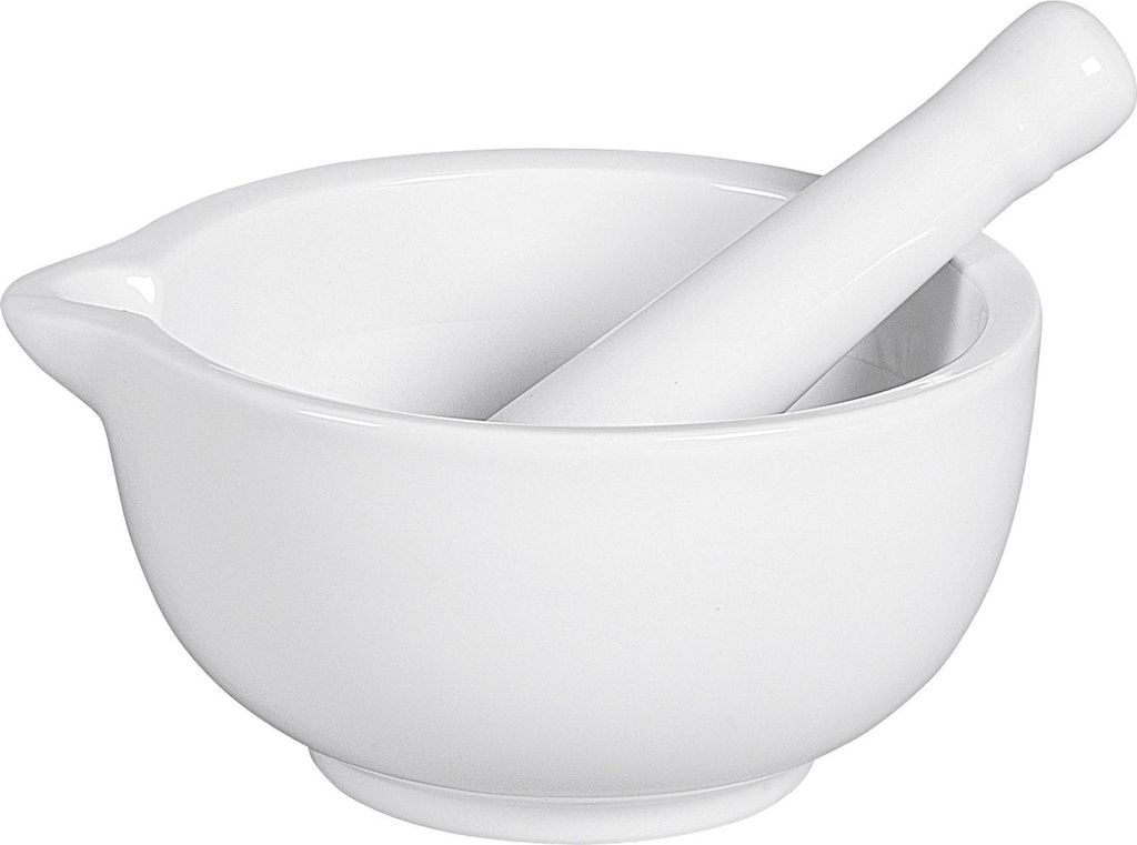 ORION Mörser / Gewürzmörser aus Keramik 14 cm mit Stößel Produktbild 