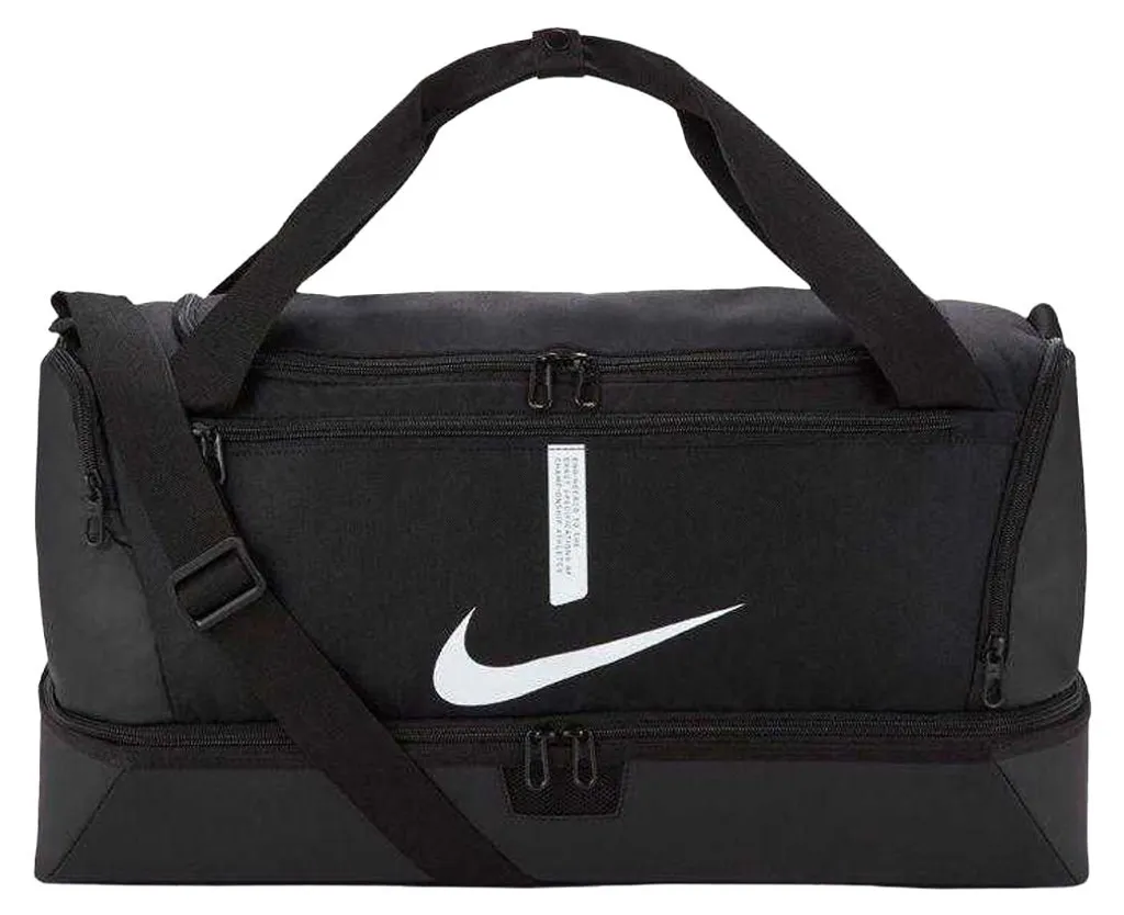 Sac de sport Nike Academy Team noir, idéal pour football et voyage 37L