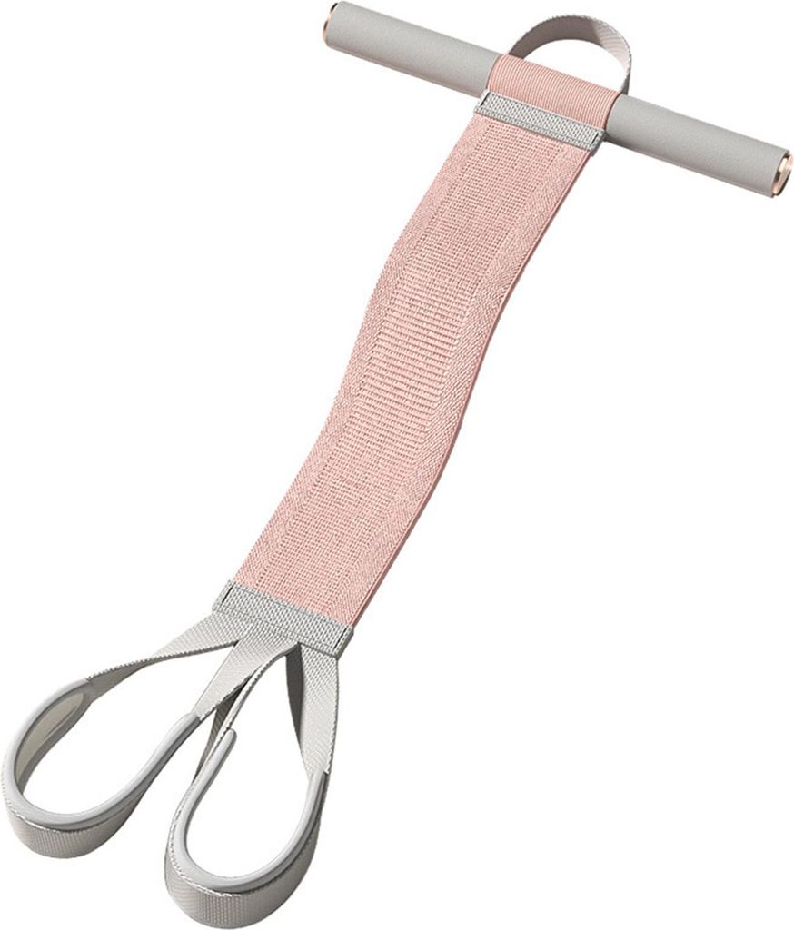 Fitness-Widerstandsband mit rutschfestem Griff, kompaktes Design, tragbares Stretchband, Zusatzgerät für das AB-Training, Trainingsgerät