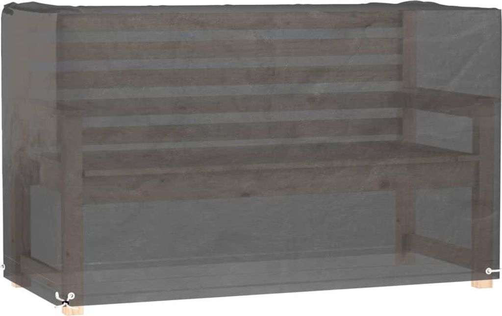 Copertura per mobili da giardino 8 occhielli 125x55x75 cm Immagine del prodotto 