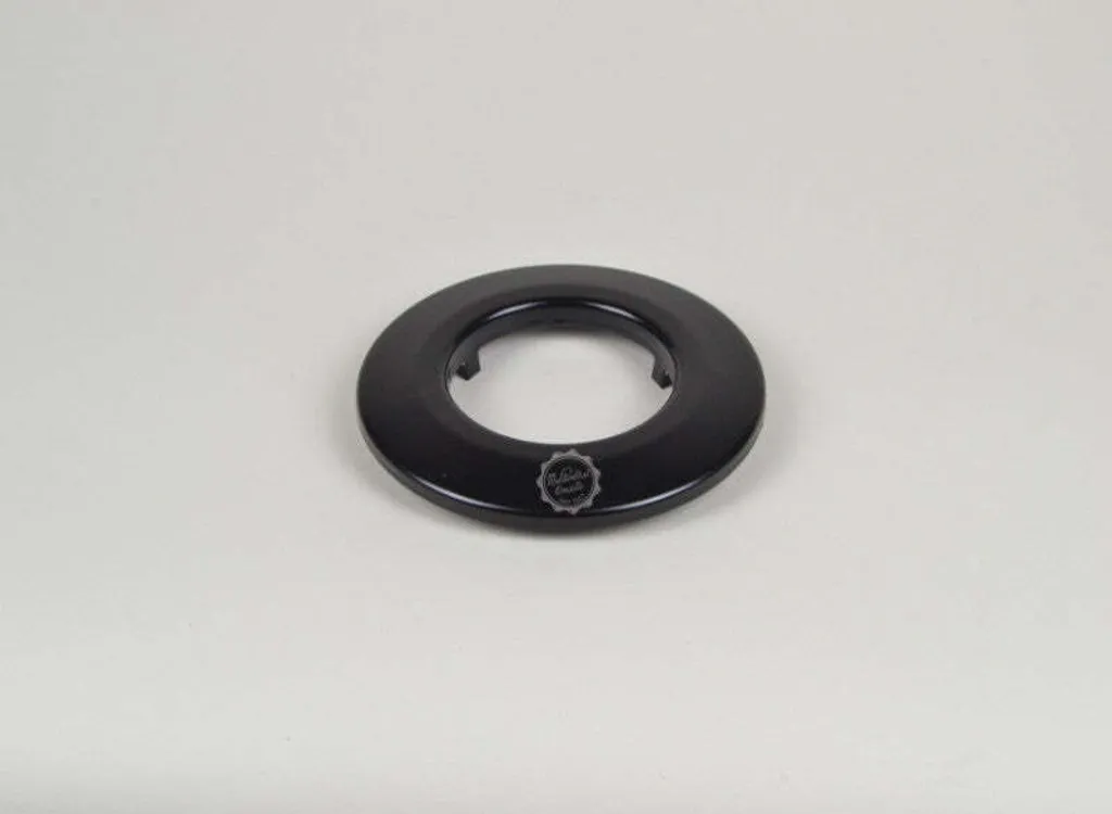 Rosetta smaltata grigio ghisa per tubo stufa a pellet 80 mm o 100 mm | DN 100