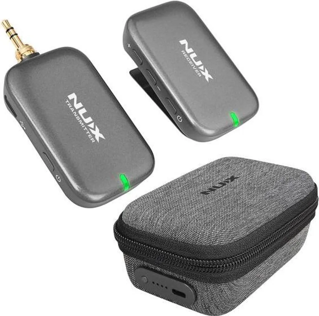 Nux B-7PSM retour de scène sans fil 5.8 GHz pour musiciens