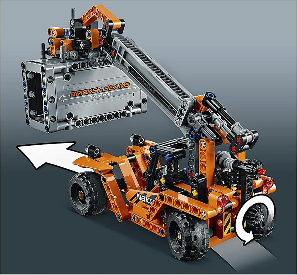 Jeu de construction de transport de conteneurs LEGO Technic 42062 bleu - 7
