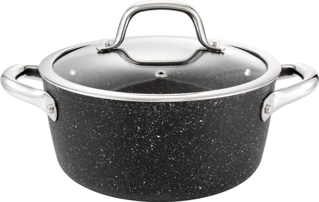 Tescoma PRESIDENT Casseruola in pietra con coperchio ø 20 cm, 2,5 l