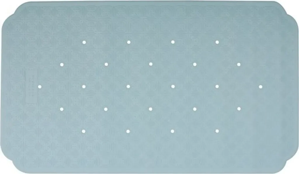Tappeto Doccia Blu Spirella Ruby: Design e Sicurezza in Gomma Naturale