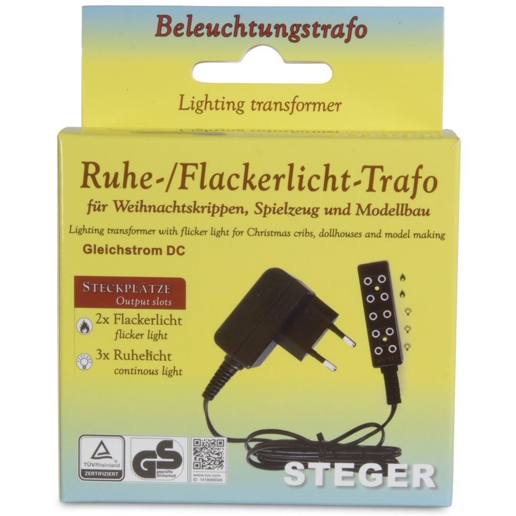 Riffelmacher Ruhe / Flackerlicht Trafo 78529 | für 3.5-4.5V Produktbild 
