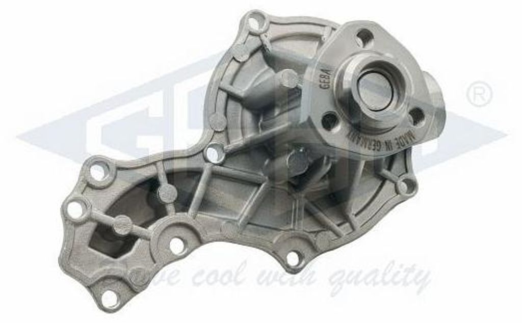 GEBA Kühlmittelpumpe Wasserpumpe für VW Transporter IV Bus (70B, 70C, 7DB, 7DK, 70J, 70K, 7DC, 7DJ) 3000