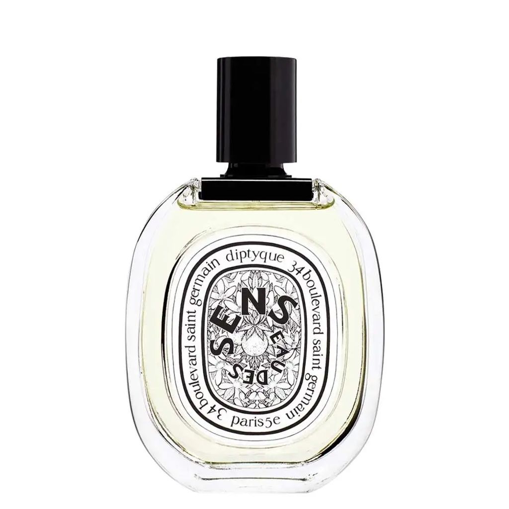 A bottle of Diptyque Vetyverio Eau de Toilette spray.