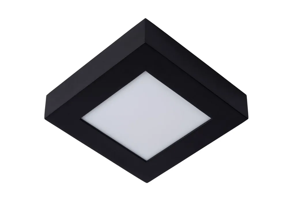 Plafonnier LED ultra-plat 15W Lucide BRICE-LED 3000K lumière blanc chaud