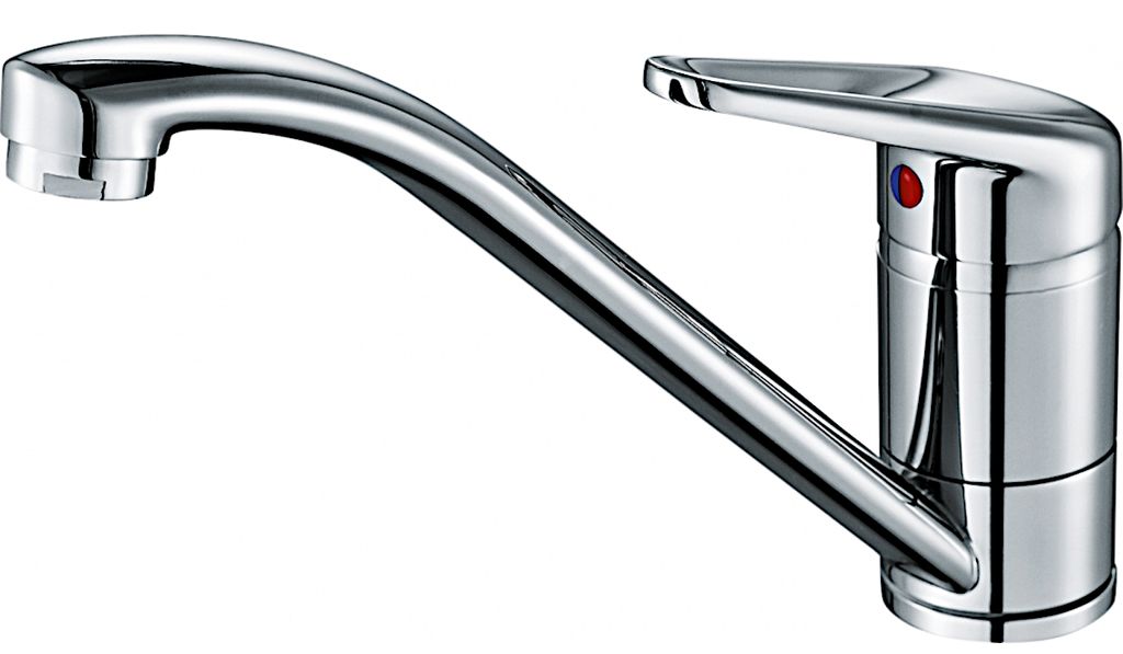 FRANKE NIEDERDRUCK Armatur NOVARA-PLUS in CHROM mit Produktbild 