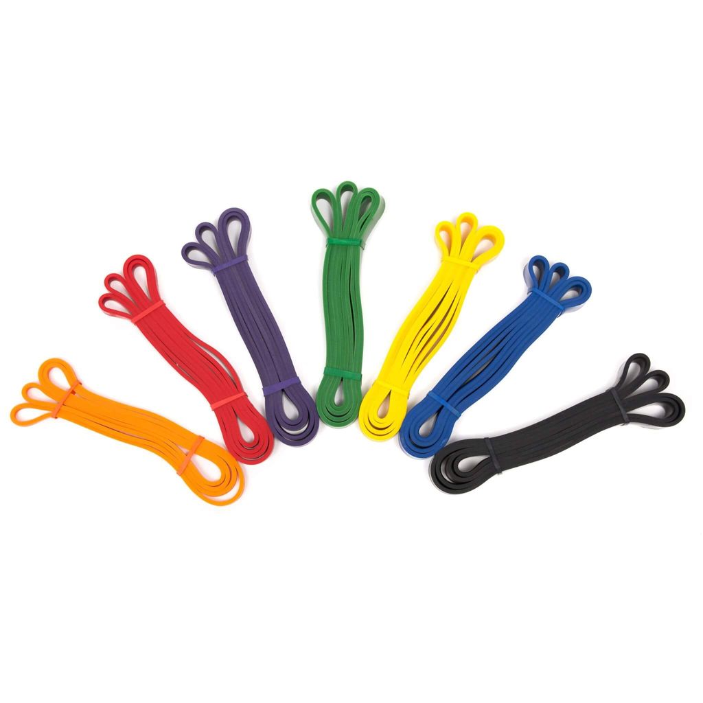 DEFT SPORT Powerband Sada 7 fitness pásků Pull-Up pásků Obrázek produktu 11