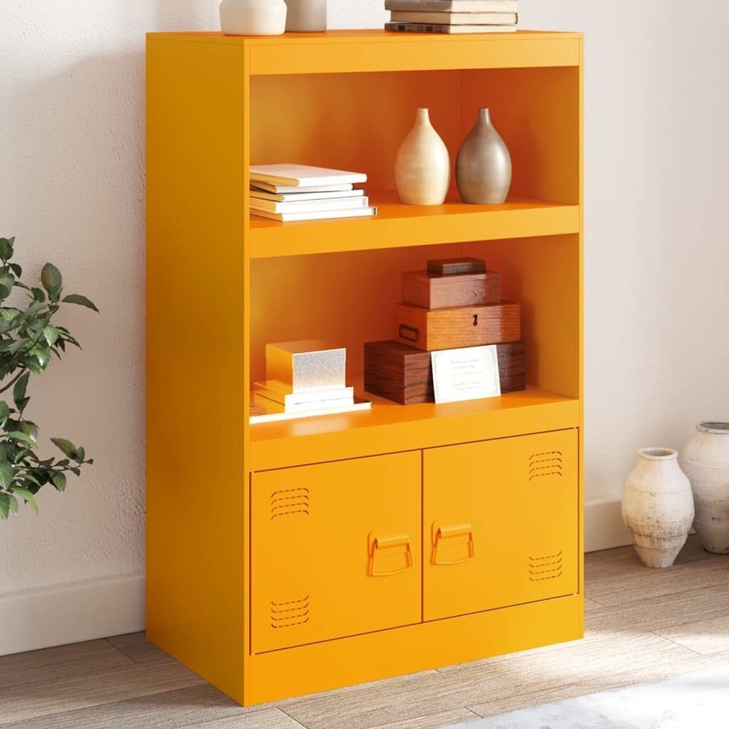 Maison Exclusive - Sideboard Senfgelb 67x39x107 cm Stahl