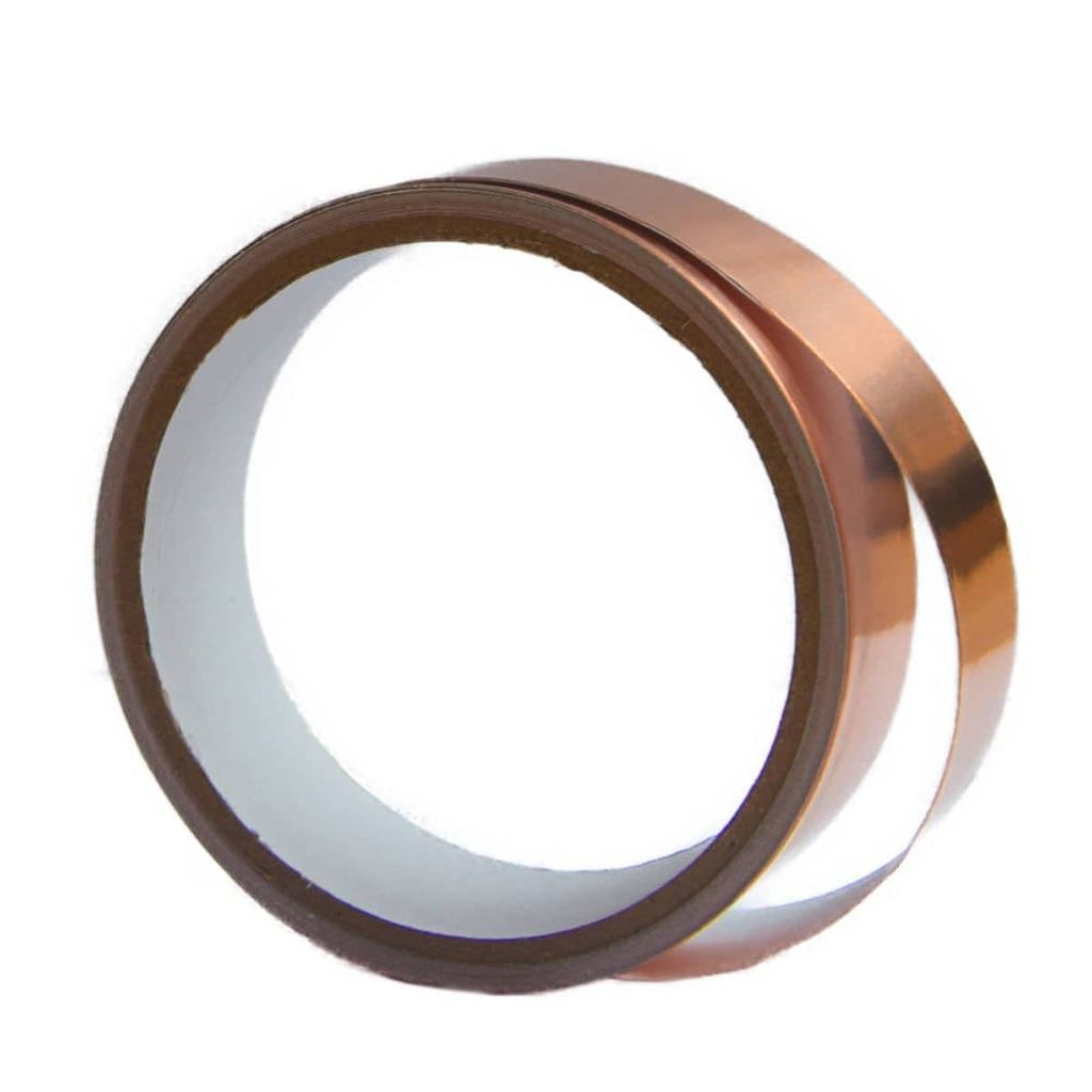 Kupferband gegen Schnecken.