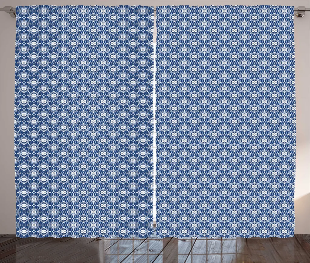 Tenda Orientale Talavera ABAKUHAUS 280x245 cm - Decor Casa Blu Notte