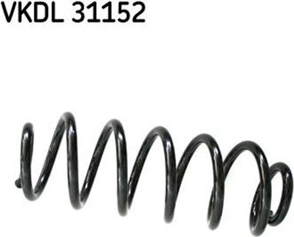 SKF VKDL 31152 Fahrwerksfeder OE 3C0511115Q kompatibel mit Altea, Jetta