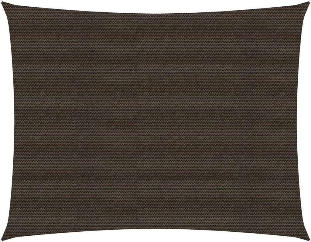 Sonnensegel 160 g/m² Braun 2,5x4 m HDPE
