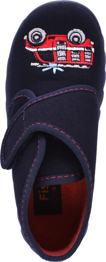 Fischer Markenschuhe Jungen Hausschuh in Blau, Größe 26