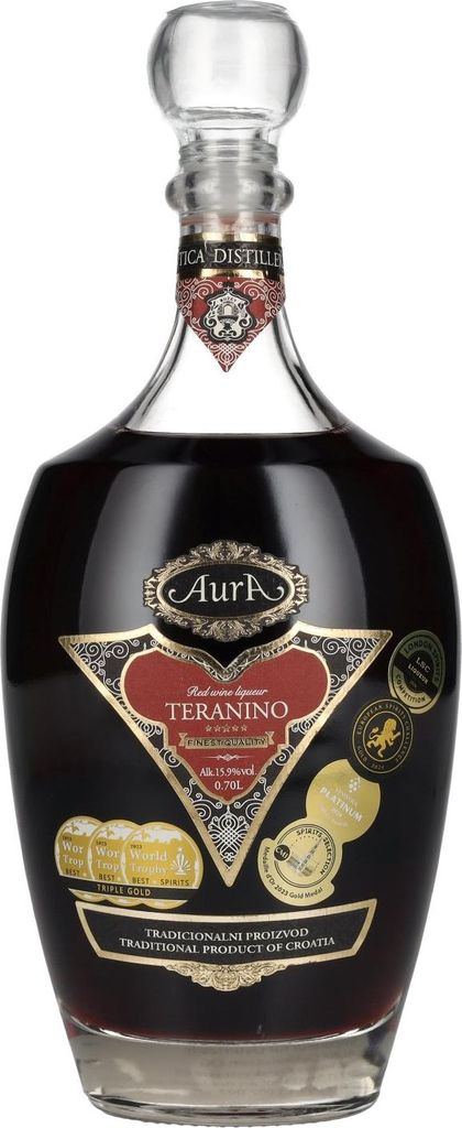 Aura Teranino Red Wine Liqueur 15,9% Vol. 0,7l Produktbild 