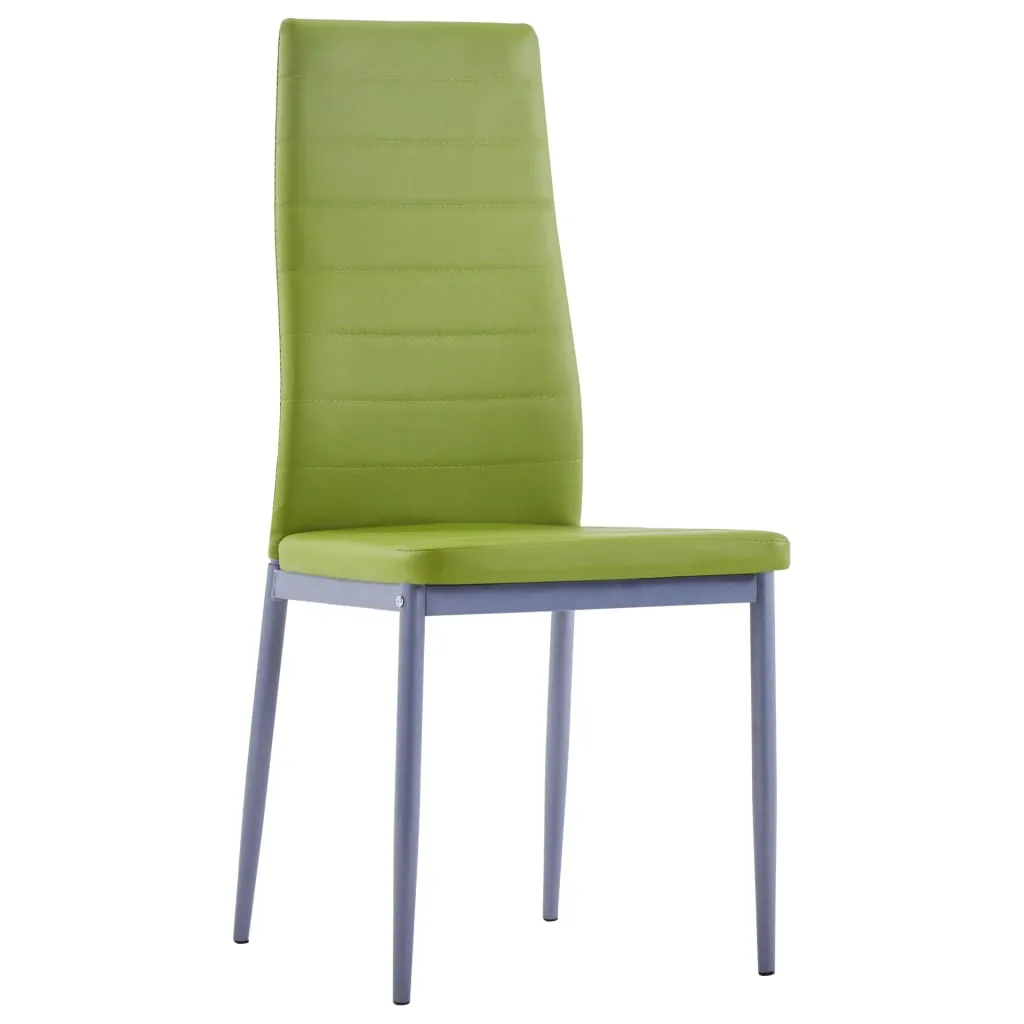 Table et 6 Chaises Vertes - Ensemble de Salle à Manger Design et Chic - 8